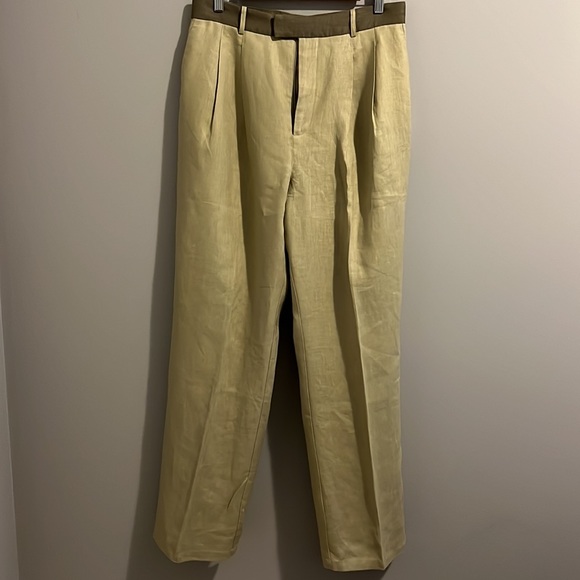 ✨H.P.✨ NWTS F.P. TAILORED LINEN PANTS (10) - Picture 5 of 15